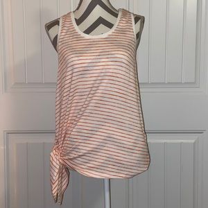 Market & Spruce Womens Side Knot Top